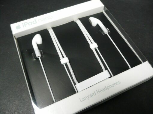 NEU iPod nano Kopfhörer MA597G/A Earphone Lanyard Headphone OVP ORIGINAL APPLE – Bild 7