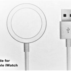 ORIGINAL 1m EDELSTAHL Apple Watch MAGNET Ladedock Ladekabel Wirless Charging