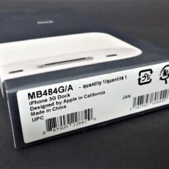 ORIGINAL iPhone 3G 3GS MB484G/A Dock Ladestation Tischladestation Dockingstation