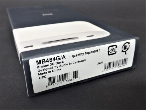ORIGINAL iPhone 3G 3GS MB484G/A Dock Ladestation Tischladestation Dockingstation – Bild 3