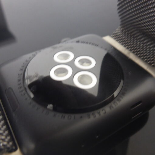 Apple iWatch 42mm Gray/schwarz mit Armband Box Display defekt gebrochen – Bild 2