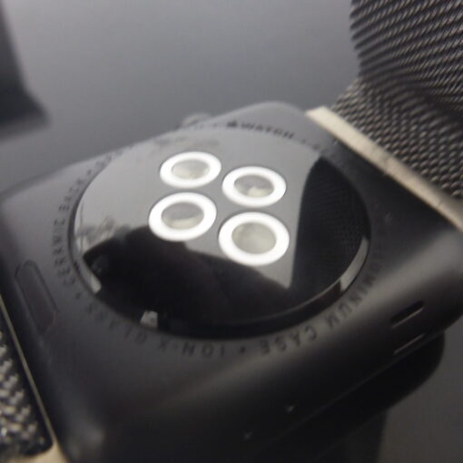 Apple iWatch 42mm Gray/schwarz mit Armband Box Display defekt gebrochen – Bild 2