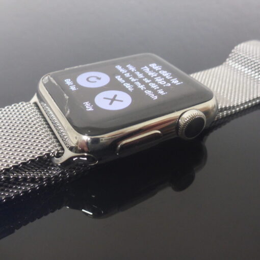 Apple Watch 38mm Stanley Steel mit Armband Box Glas leicht defekt – Bild 6