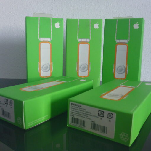 5x Apple iPod shuffle Sport Case 1.Generation M9758G/A NEU OVP Sammler1 – Bild 5