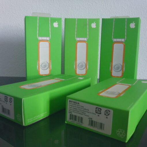5x Apple iPod shuffle Sport Case 1.Generation M9758G/A NEU OVP Sammler1 – Bild 5