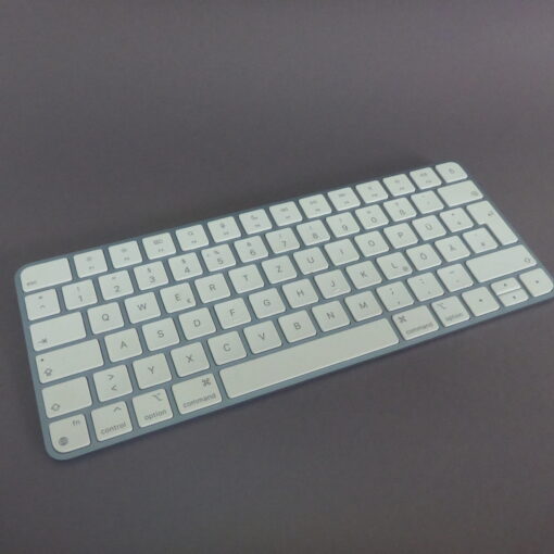 APPLE Magic Wireless Keyboard Tastatur Modell A2450 weiß/blau
