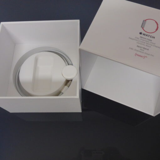 nur Verpackung Apple Watch RED 38mm *ohne Uhr* BOX Schachtel Karton – Bild 7