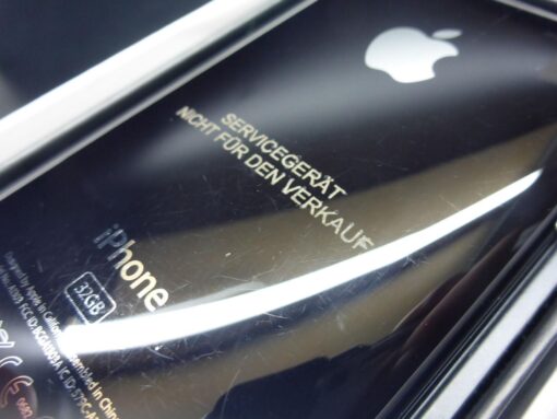 RARITÄT iPhone 3GS 32GB APPLE Servicegerät in OVP weißer Box RARITÄT selten – Bild 4
