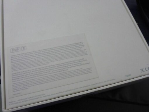 VERPACKUNG iPad 3 Wi-Fi CELLULAR 32GB black BLANKO * ohne iPad * Box Schachtel – Bild 4