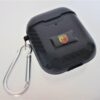 für Abarth Apple Airpod 1 + 2 Hülle Schutz Charging Case im CARBON-STYLE  in TPU