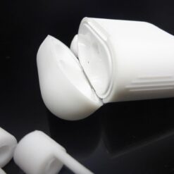 für AirPods Silikonhülle mit Halteband Straps TOPSchutz perfekte Passform Etuis