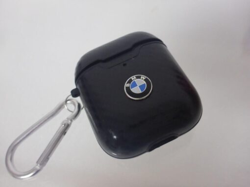 für Apple Airpod 1 + 2 mit LOGO Hülle Schutz Charging Case CARBON-STYLE  in TPU – Bild 3