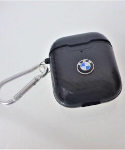 für Apple Airpod 1 + 2 mit LOGO Hülle Schutz Charging Case CARBON-STYLE  in TPU