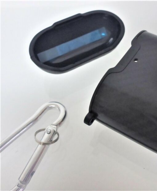 für Apple Airpod 1 + 2 mit LOGO Hülle Schutz Charging Case CARBON-STYLE  in TPU – Bild 4