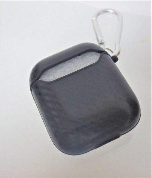 für Apple Airpod 1 + 2 mit LOGO Hülle Schutz Charging Case CARBON-STYLE  in TPU – Bild 6