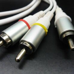für Apple Composite AV Audio Video Cable to TV USB Charger Connector 30-Pin Dock