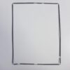für Apple iPad 2 3 4 Rahmen Frame Touch Mittelrahmen Bezel Display BLACK schwarz