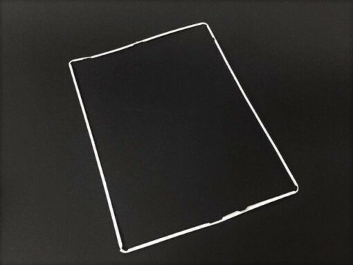 für Apple iPad 2 3 4 Rahmen Frame Touch Mittelrahmen Bezel Display WEIß withe