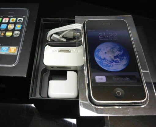 iPhone 2G 16GB 1.Generation + ORIGINALVERPACKUNG sehr gepflegt komplett 1G 1th 1