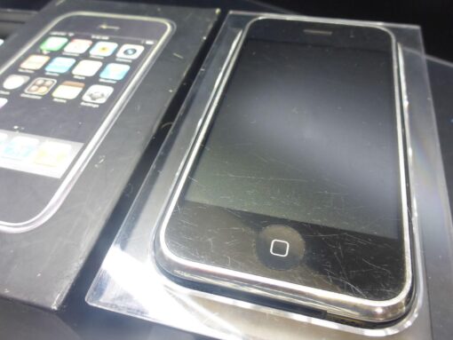 iPhone 2G 16GB 1.Generation in ORIGINALVERPACKUNG MB384LL/A komplett 1G 1th – Bild 3