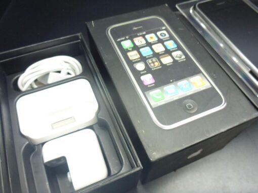 iPhone 2G 16GB 1.Generation in ORIGINALVERPACKUNG MB384LL/A komplett 1G 1th – Bild 4