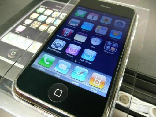 iPhone 2G 16GB 1.Generation in ORIGINALVERPACKUNG Sammlerstück komplett mit OVP – Bild 3