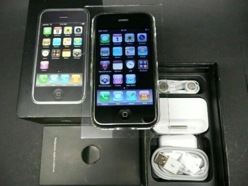 iPhone 2G 16GB 1.Generation in ORIGINALVERPACKUNG Sammlerstück komplett mit OVP – Bild 5