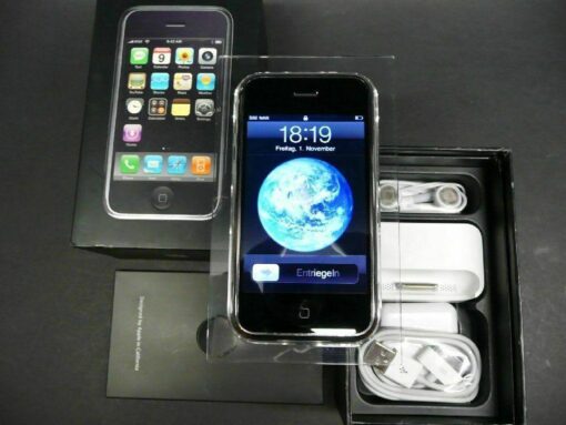 iPhone 2G 16GB 1.Generation in ORIGINALVERPACKUNG Sammlerstück komplett mit OVP
