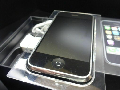 iPhone 2G 16GB 1.Generation mit ORIGINALVERPACKUNG Sammlerstück komplett 1G 1th – Bild 3