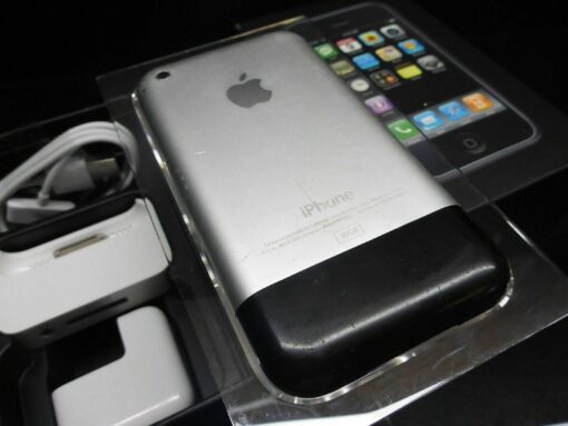 iPhone 2G 16GB 1.Generation mit ORIGINALVERPACKUNG Sammlerstück komplett 1G 1th – Bild 4