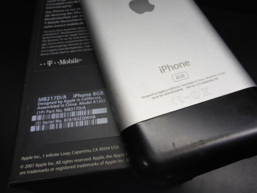 iPhone 2G 8GB ERSTAUSGABE 1. Generation 1G Apple * RARITÄT * 1th 1st the one OVP – Bild 12