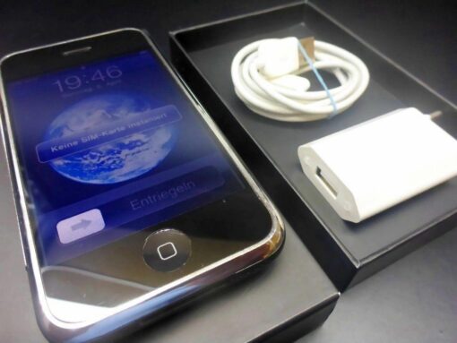 iPhone 2G 8GB ERSTAUSGABE 1. Generation 1G ** RARITÄT ** in Slim Verpackung 1th