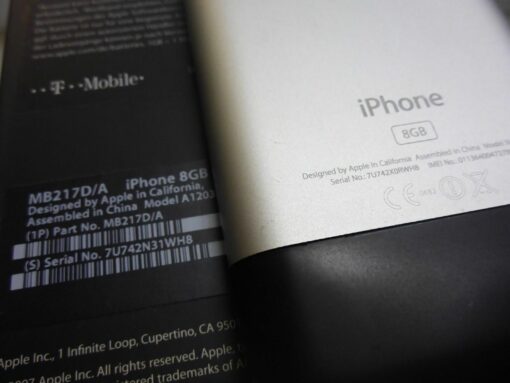 iPhone 2G 8GB NEUWERTIG 1st  ERSTAUSGABE 1.Generation RARITÄT 1th 1st 1G Apple 1 – Bild 11