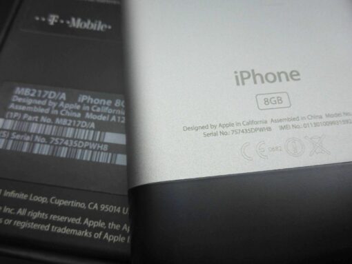 iPhone 2G 8GB NEUWERTIG OVP ERSTAUSGABE der 1. Generation RARITÄT sehr schön – Bild 12