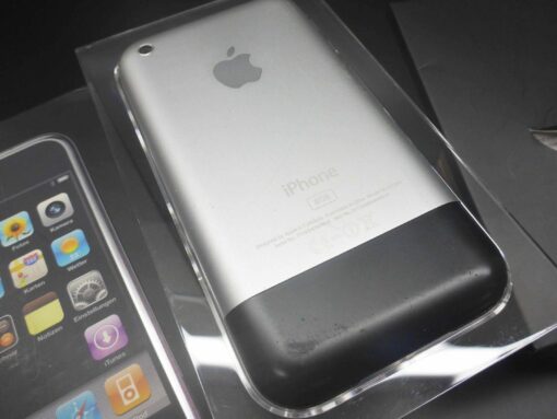 iPhone 2G 8GB in ORIGINALVERPACKUNG ERSTAUSGABE 1. Generation 1G RARITÄT schön – Bild 5