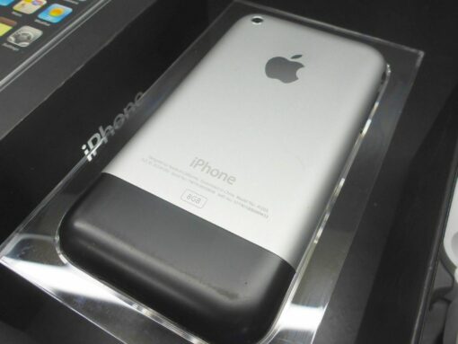 iPhone 2G 8GB in ORIGINALVERPACKUNG ERSTAUSGABE 1.Generation Apple USA 1st 1th – Bild 3