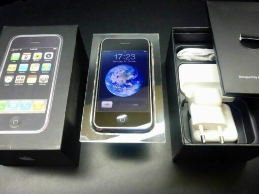iPhone 2G 8GB in ORIGINALVERPACKUNG ERSTAUSGABE 1.Generation Apple USA 1st 1th