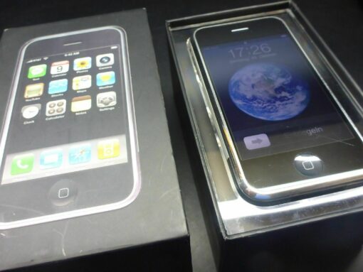 iPhone 2G 8GB in ORIGINALVERPACKUNG ERSTAUSGABE 1.Generation Apple USA 1st 1th – Bild 9