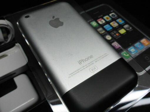 iPhone 2G 8GB in ORIGINALVERPACKUNG ERSTAUSGABE 1.Generation first 1st 1G 1th – Bild 4