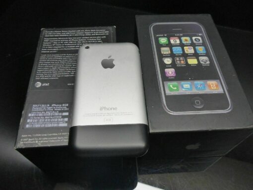 iPhone 2G 8GB in ORIGINALVERPACKUNG ERSTAUSGABE 1.Generation first 1st 1G 1th – Bild 8