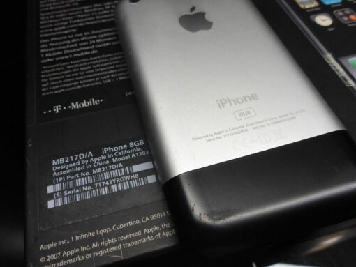 iPhone 2G 8GB in ORIGINALVERPACKUNG ERSTAUSGABE 1.Generation gepflegt 1st 1G 1th – Bild 11