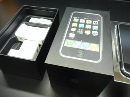 iPhone 2G 8GB in ORIGINALVERPACKUNG ERSTAUSGABE 1.Generation gepflegt 1st 1G 712 – Bild 5