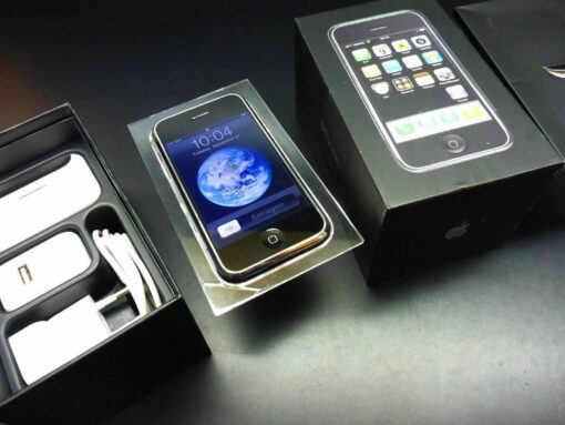 iPhone 2G 8GB in ORIGINALVERPACKUNG ERSTAUSGABE 1.Generation gepflegt 1st MB217D – Bild 12