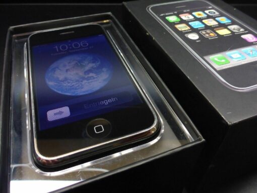 iPhone 2G 8GB in ORIGINALVERPACKUNG ERSTAUSGABE 1.Generation gepflegt 1st MB217D – Bild 9