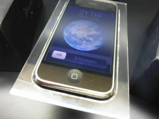 iPhone 2G 8GB in ORIGINALVERPACKUNG ERSTAUSGABE 1.Generation sehr schön 1st 1G – Bild 4