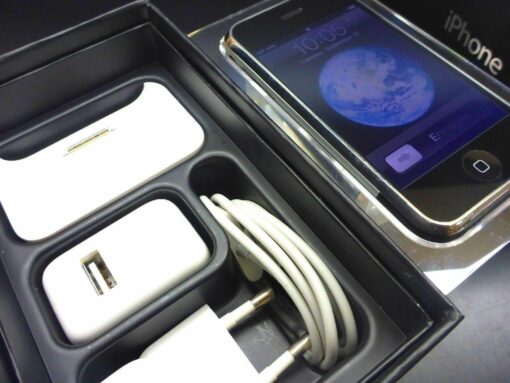 iPhone 2G 8GB in ORIGINALVERPACKUNG ERSTAUSGABE 1.Generation sehr schön 1st 1G – Bild 5