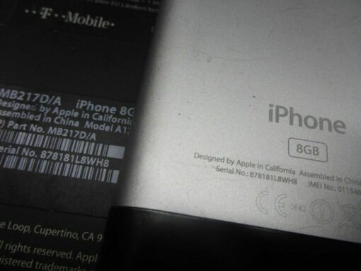 iPhone 2G 8GB in ORIGINALVERPACKUNG ERSTAUSGABE der 1. Generation ** RARITÄT ** – Bild 9