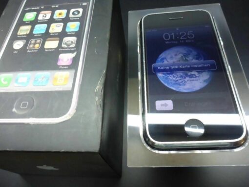 iPhone 2G 8GB in ORIGINALVERPACKUNG ERSTAUSGABE der 1. Generation RARITÄT. – Bild 3