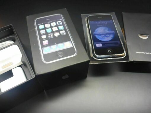 iPhone 2G 8GB in OVP ERSTAUSGABE 1. Generation 1G RARITÄT komplett APPLE 1G
