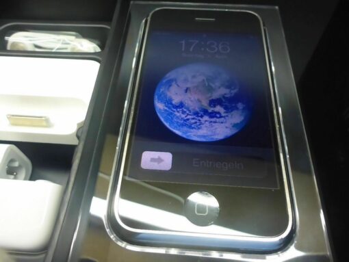 iPhone 2G 8GB in OVP ERSTAUSGABE 1. Generation 1G RARITÄT komplett APPLE 1st one – Bild 5